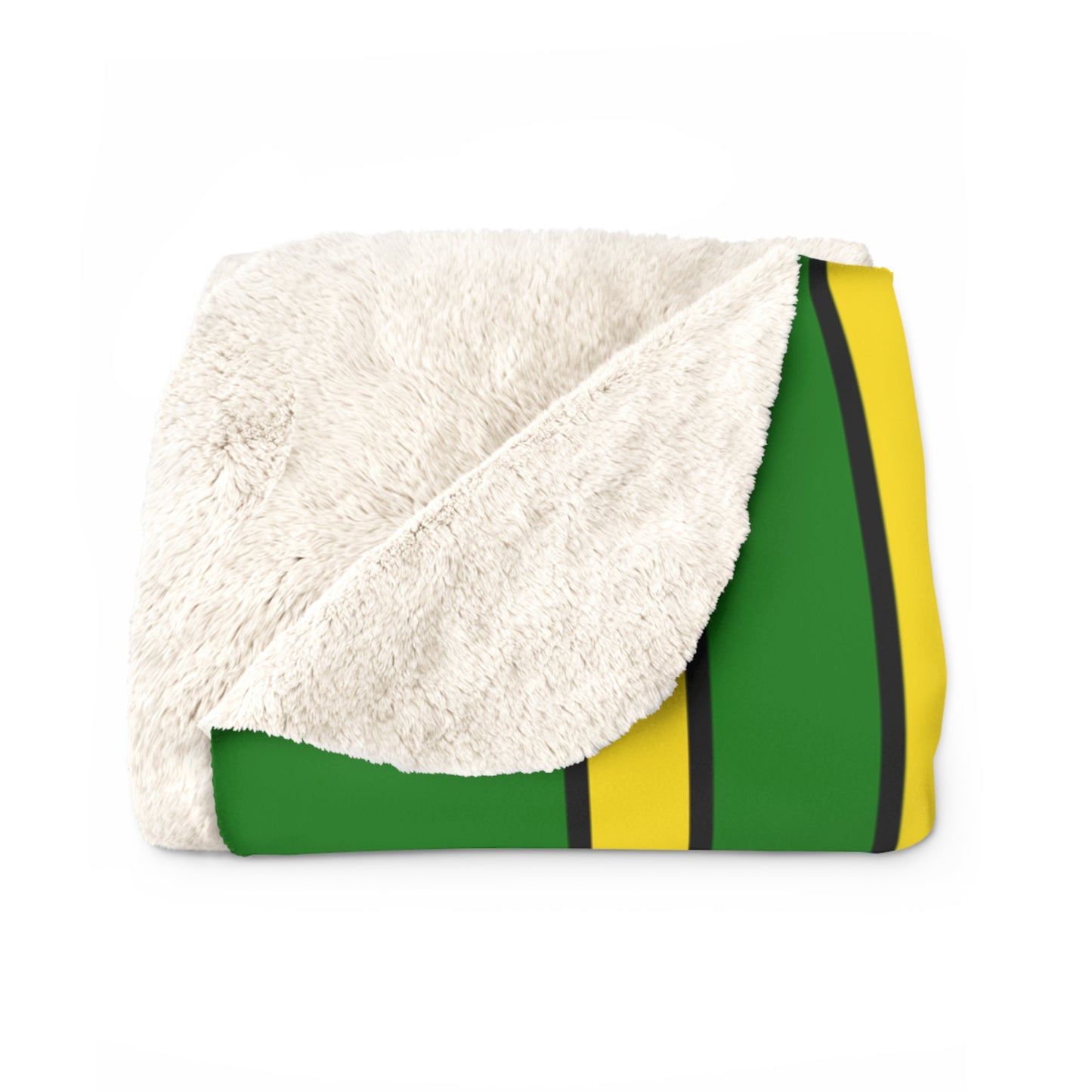 Cocos Islands Retro Stripes Blanket Throw
