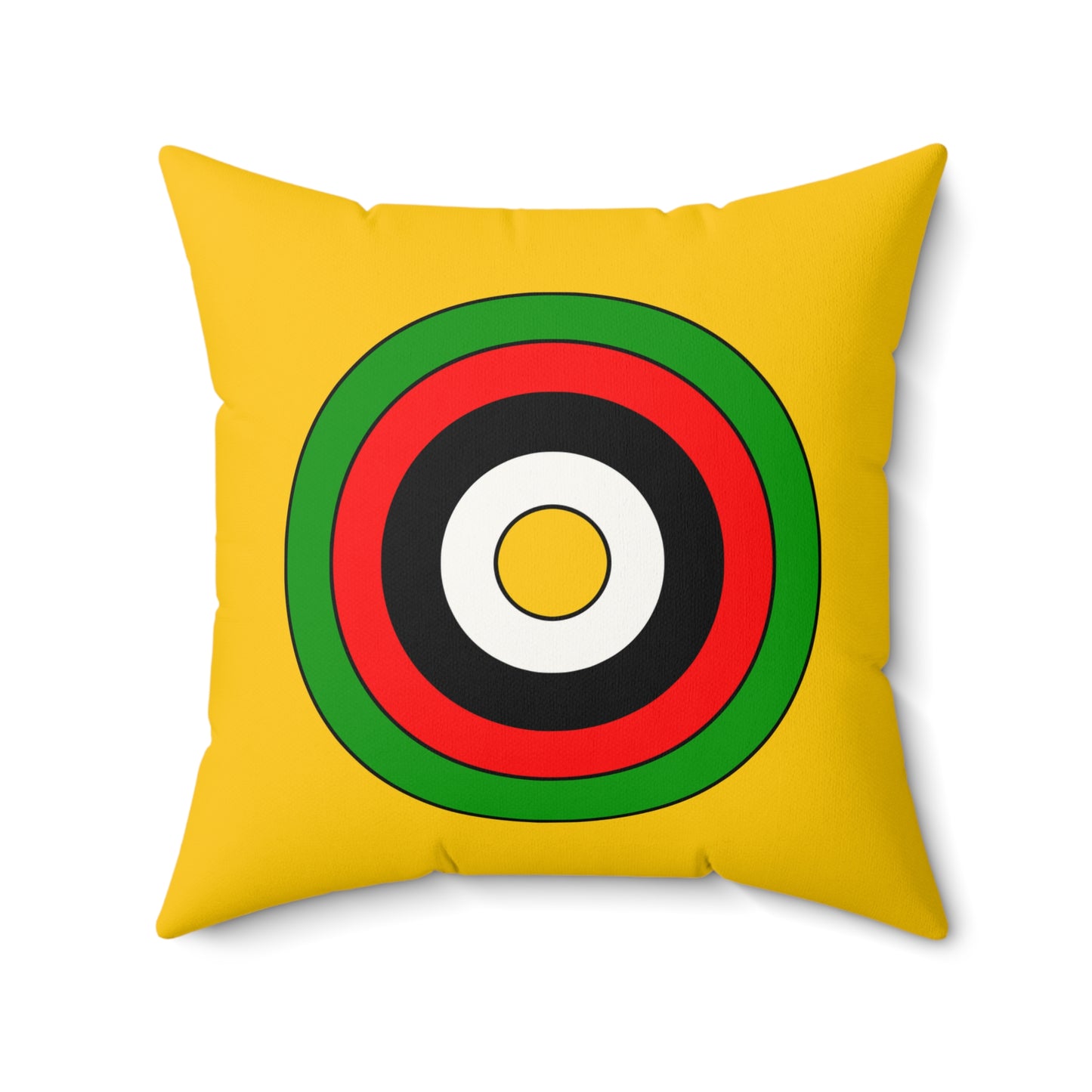 Mozambique Retro Target Cushion Pillow
