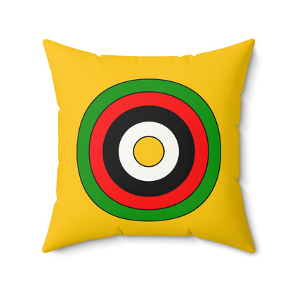 Mozambique Retro Target Cushion Pillow