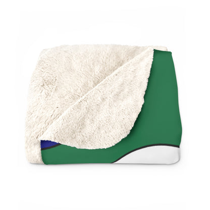 South Africa Retro Polka Dots Blanket Throw