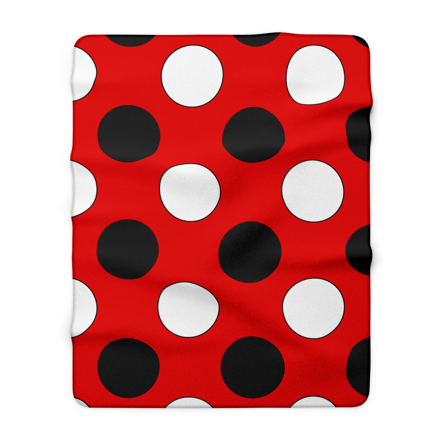 Trinidad And Tobago Retro Polka Dots Blanket Throw