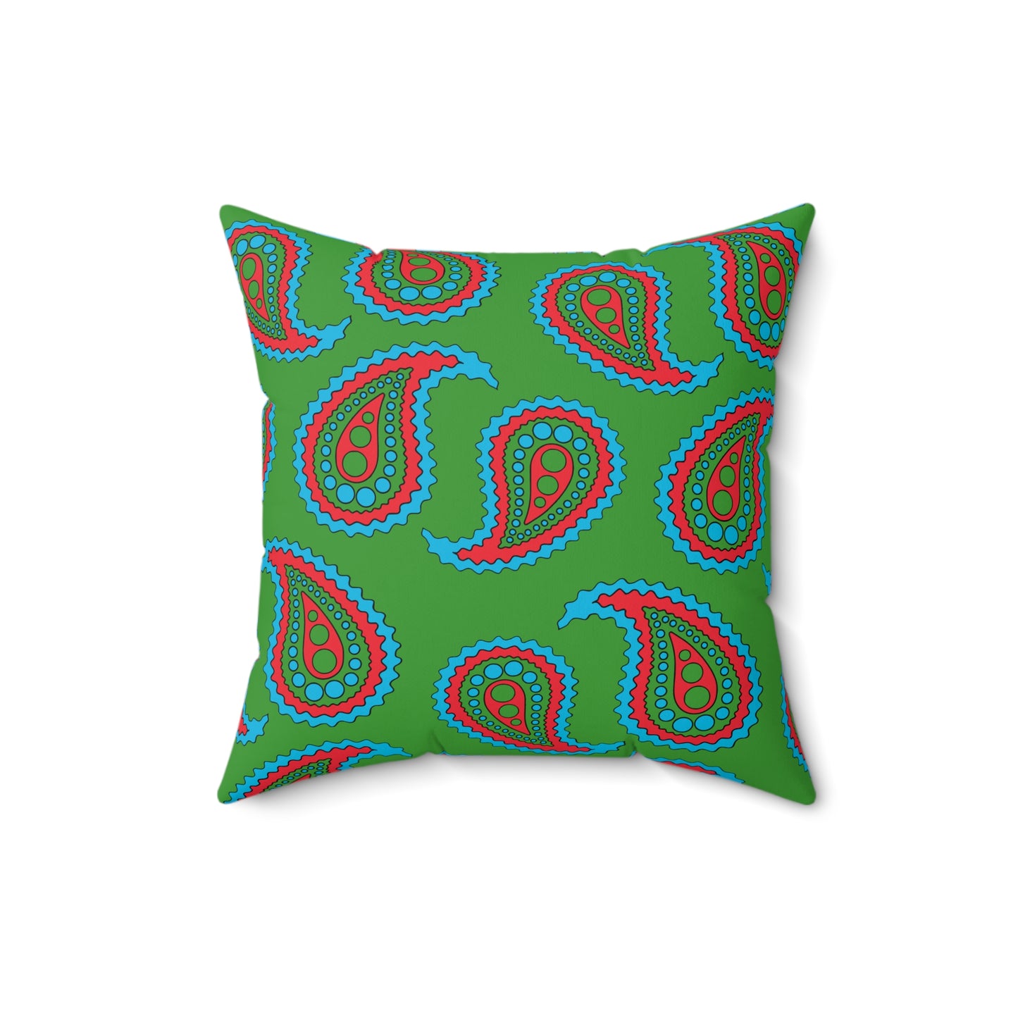 Azerbaijan Retro Paisley Cushion Pillow