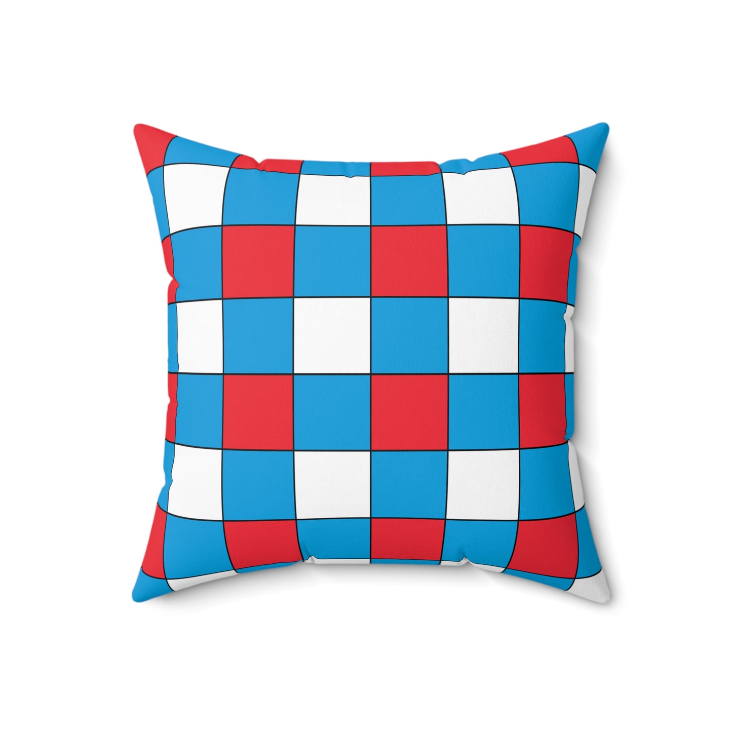 Luxembourg Retro Check Cushion Pillow