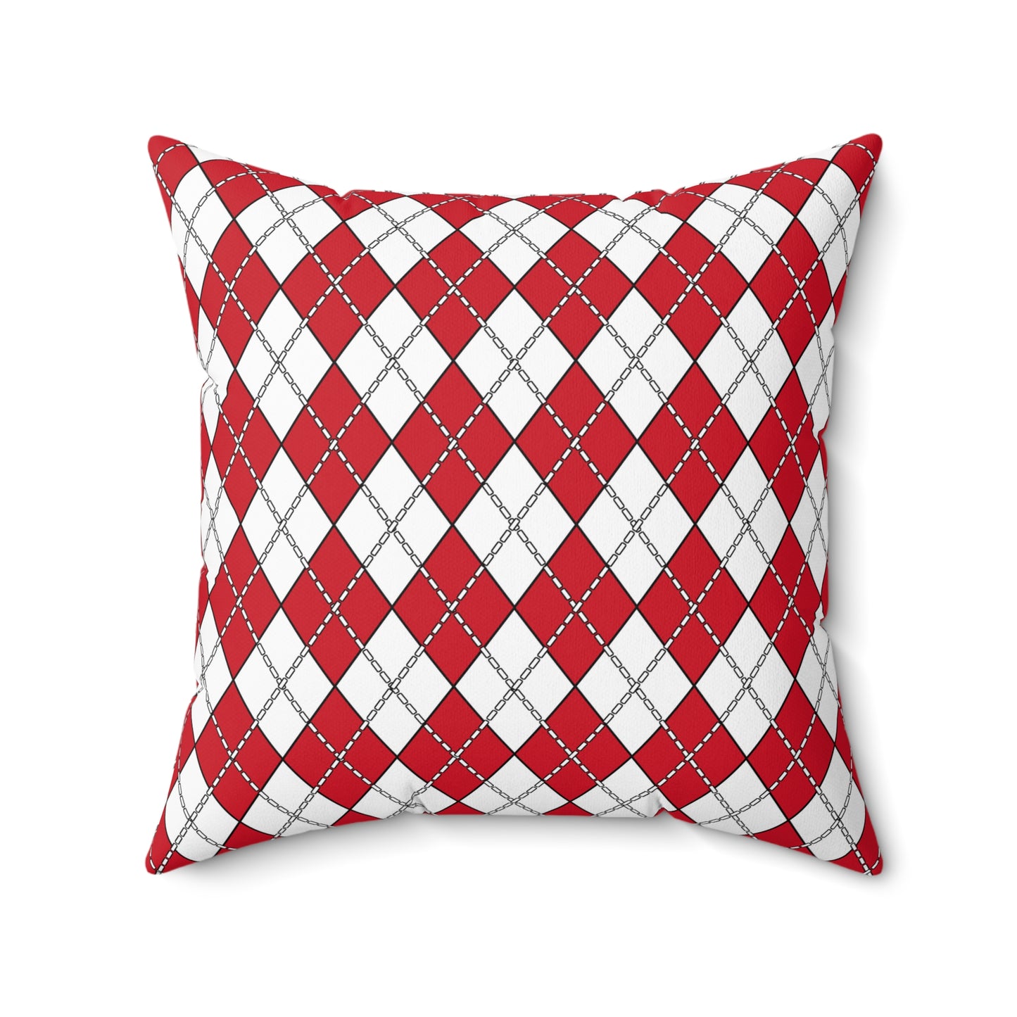 Bahrain Retro Argyle Cushion Pillow