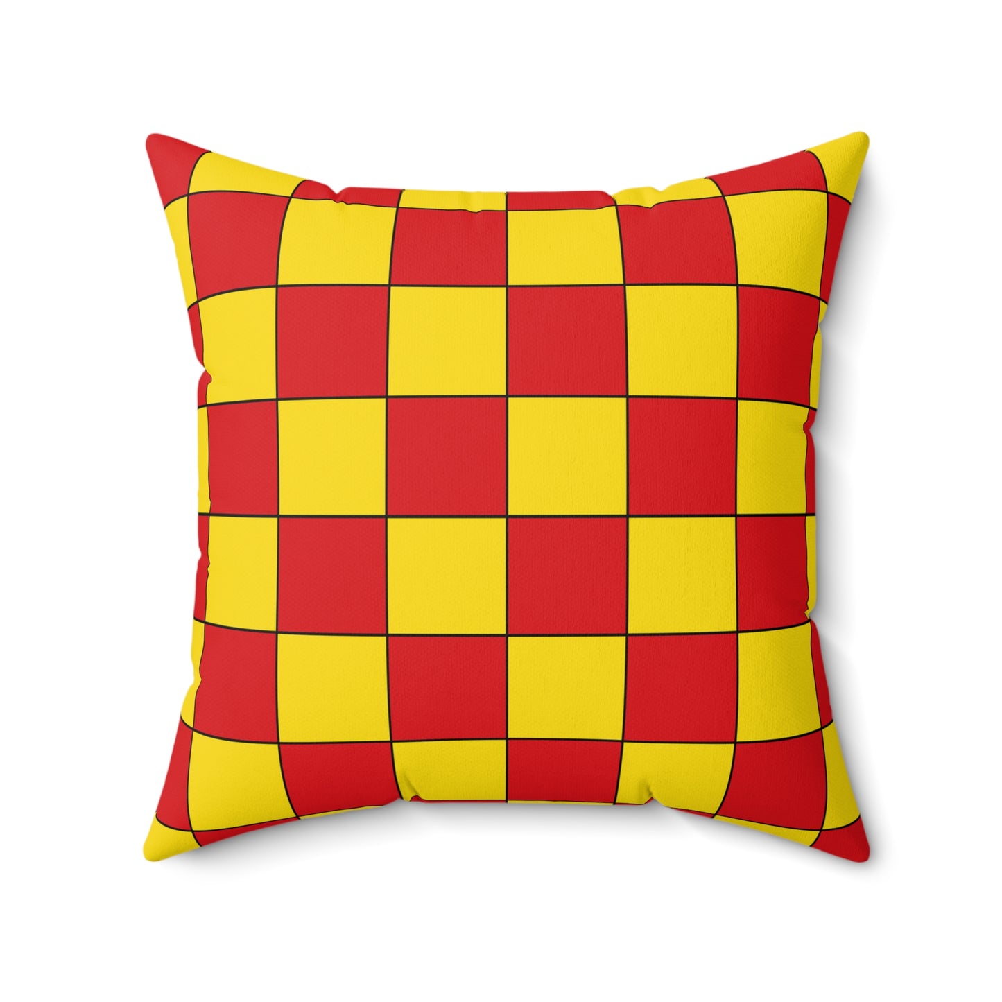 Catalonia Retro Check Cushion Pillow