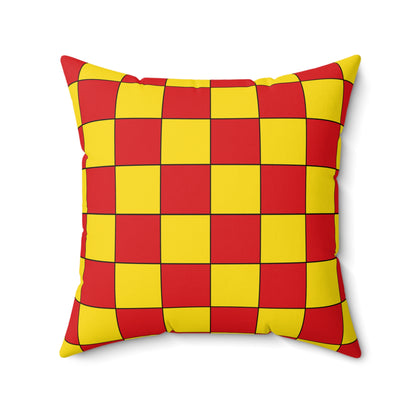Catalonia Retro Check Cushion Pillow