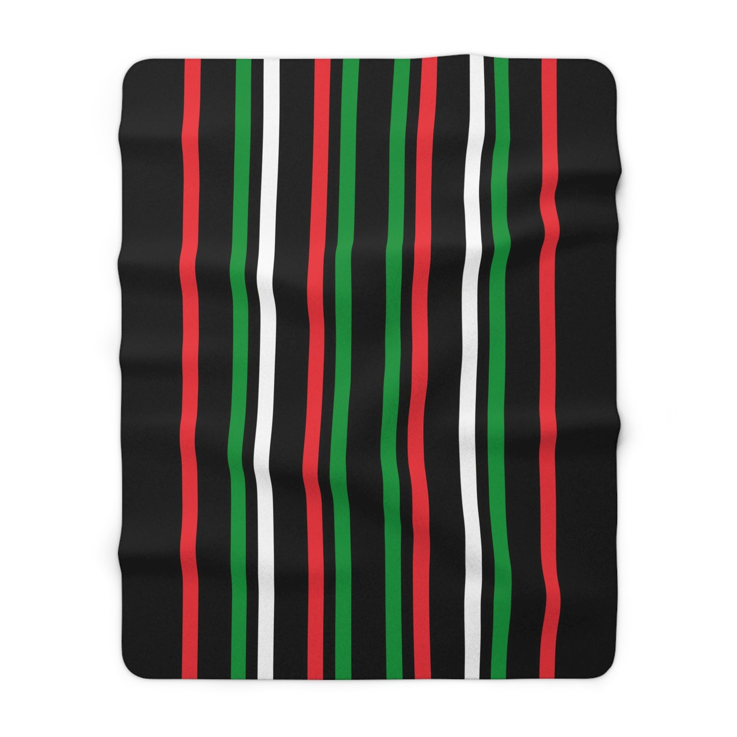 Palestine Retro Stripes Blanket Throw