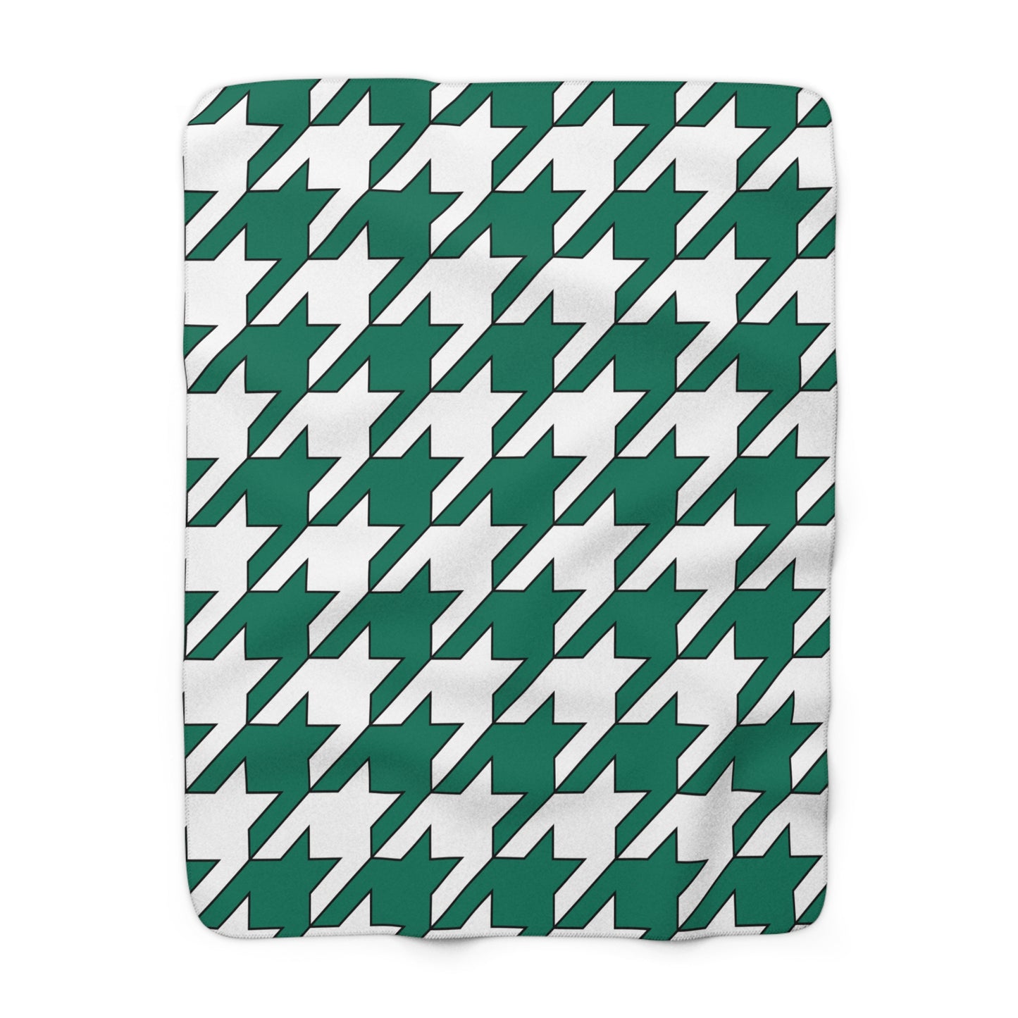Macao Retro Houndstooth Blanket Throw