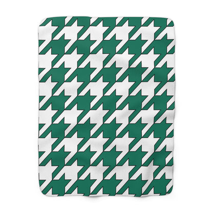 Macao Retro Houndstooth Blanket Throw