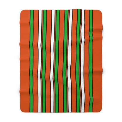 Niger Retro Stripes Blanket Throw