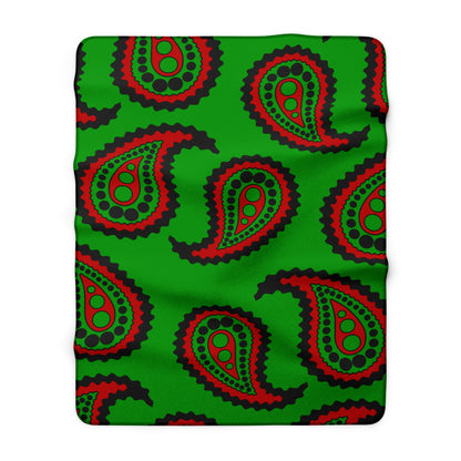 Afghanistan Retro Paisley Blanket Throw