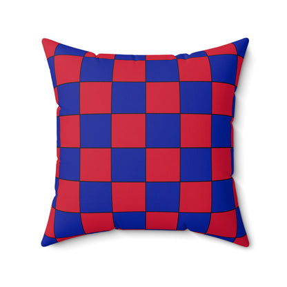 Haiti Retro Check Cushion Pillow