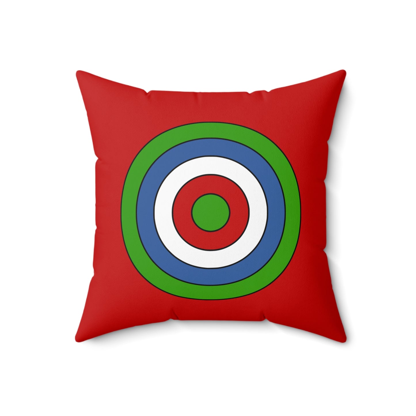 Namibia Retro Target Cushion Pillow