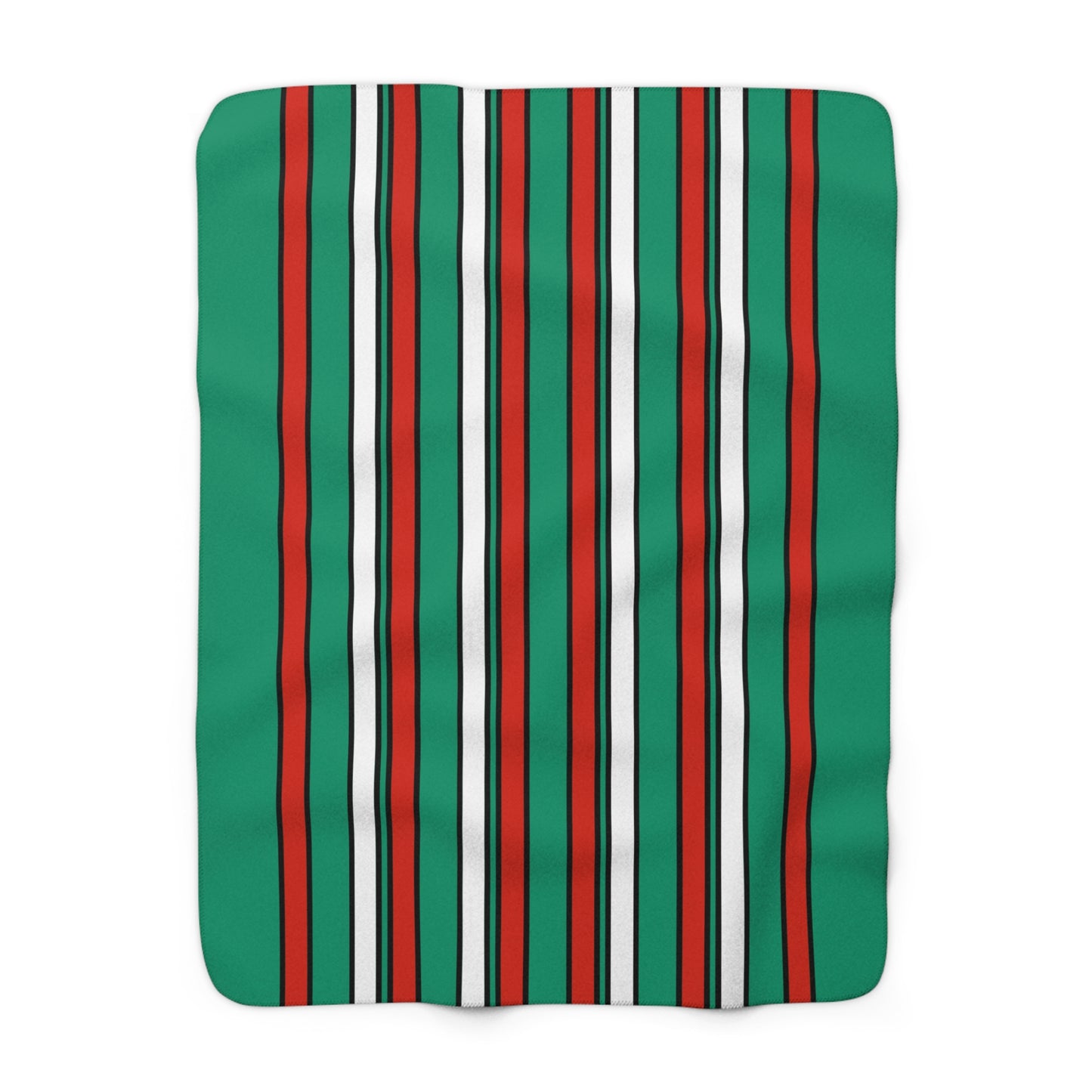 Bulgaria Retro Stripes Blanket Throw
