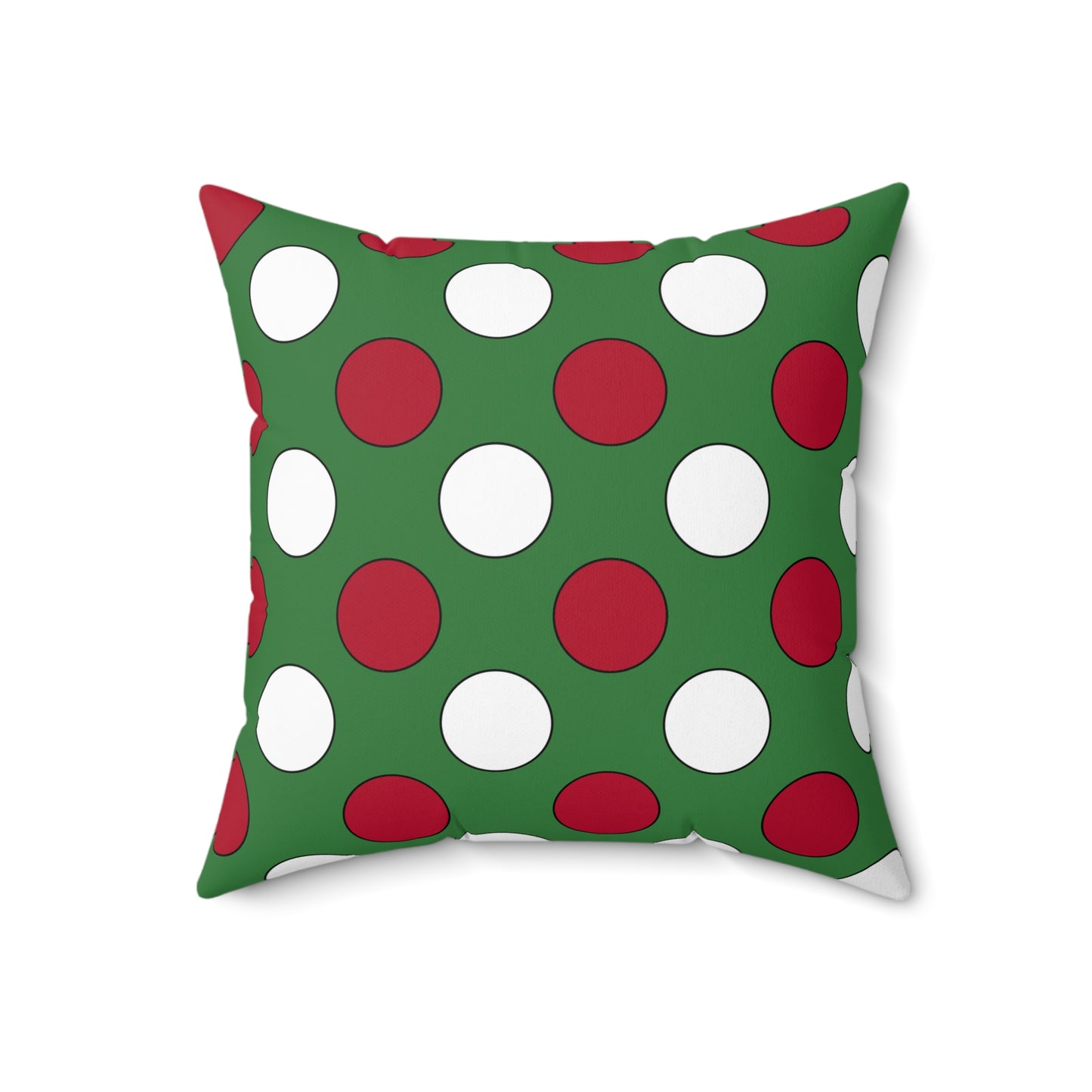 Suriname Retro Polka Dots Cushion Pillow