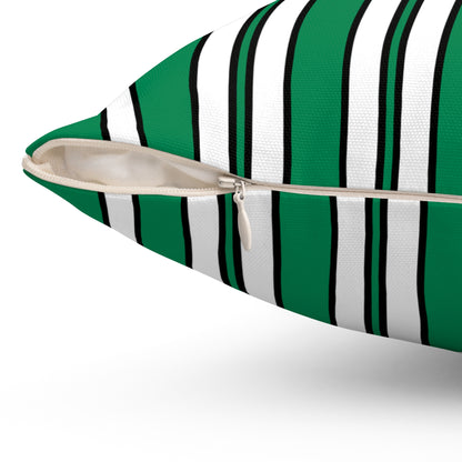Nigeria Retro Stripes Cushion Pillow