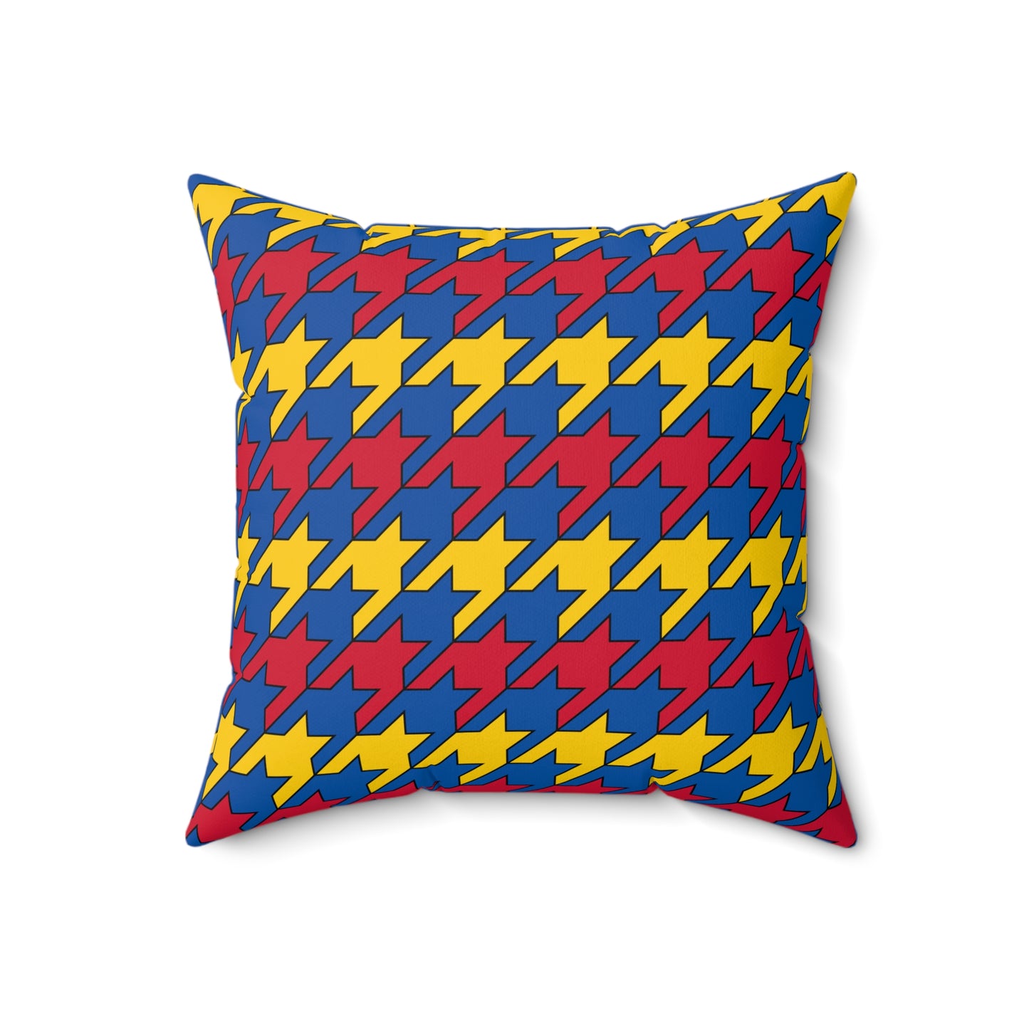 Aland Islands Retro Houndstooth Cushion Pillow