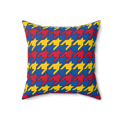 Aland Islands Retro Houndstooth Cushion Pillow