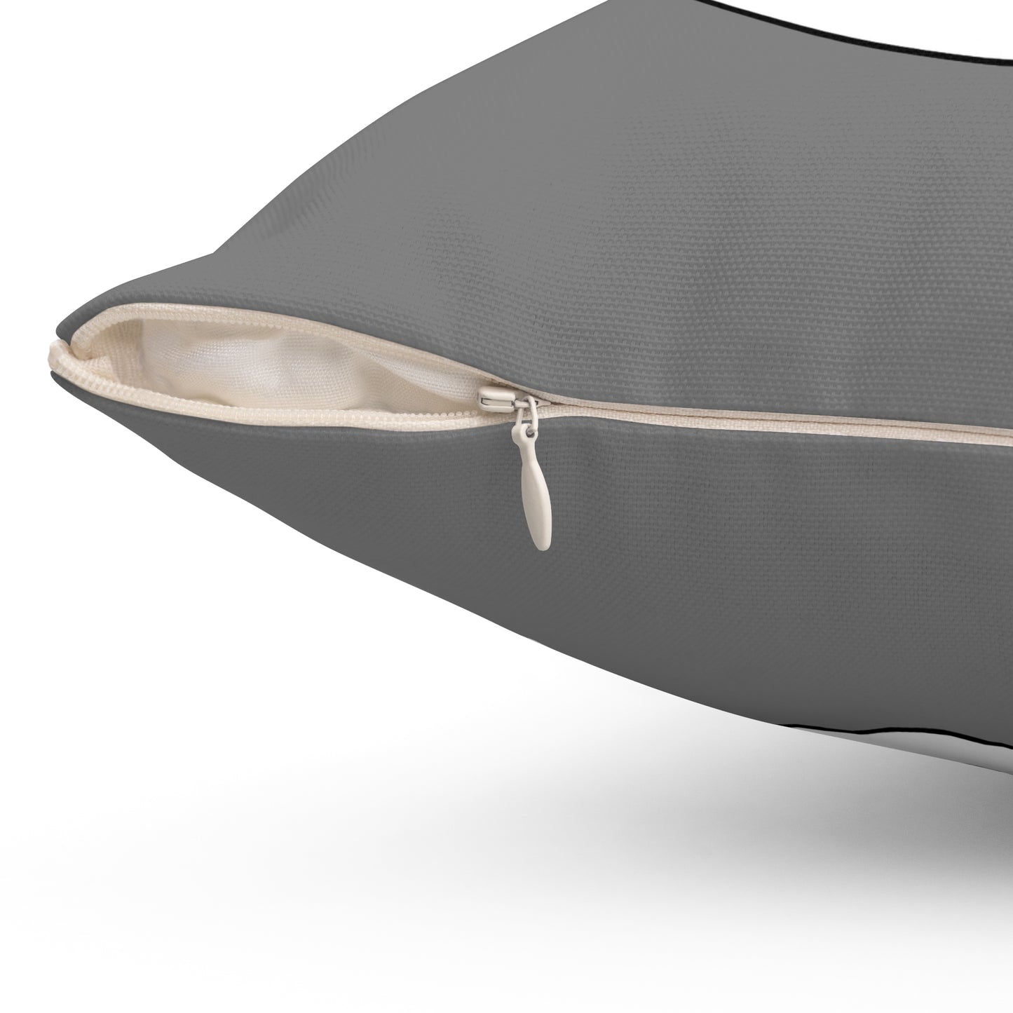 Grey, White Retro Target Cushion Pillow