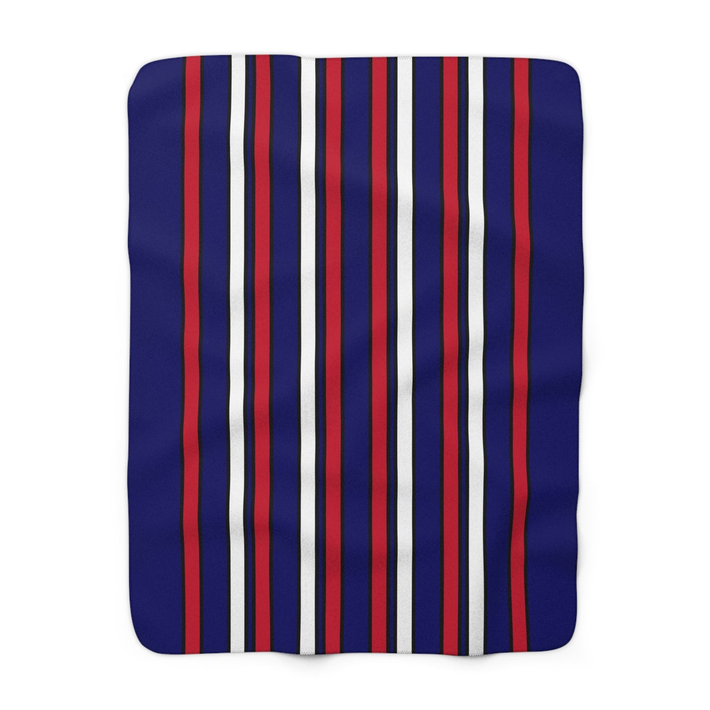 South Georgia And The South Sandwich Islands Retro Stripes Blanket Throw