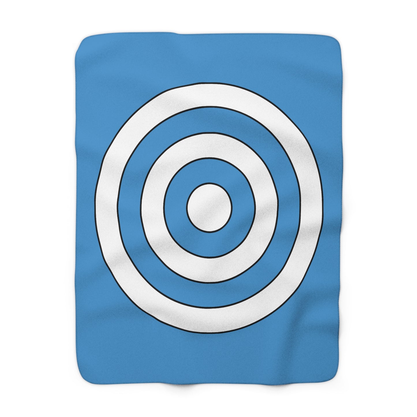 Guatemala Retro Target Blanket Throw