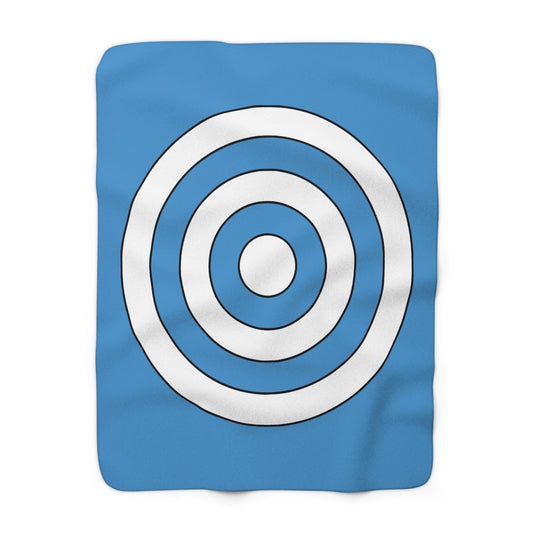 Guatemala Retro Target Blanket Throw