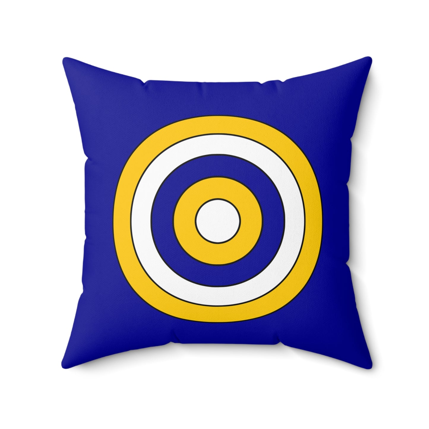 Bosnia And Herzegovina Retro Target Cushion Pillow