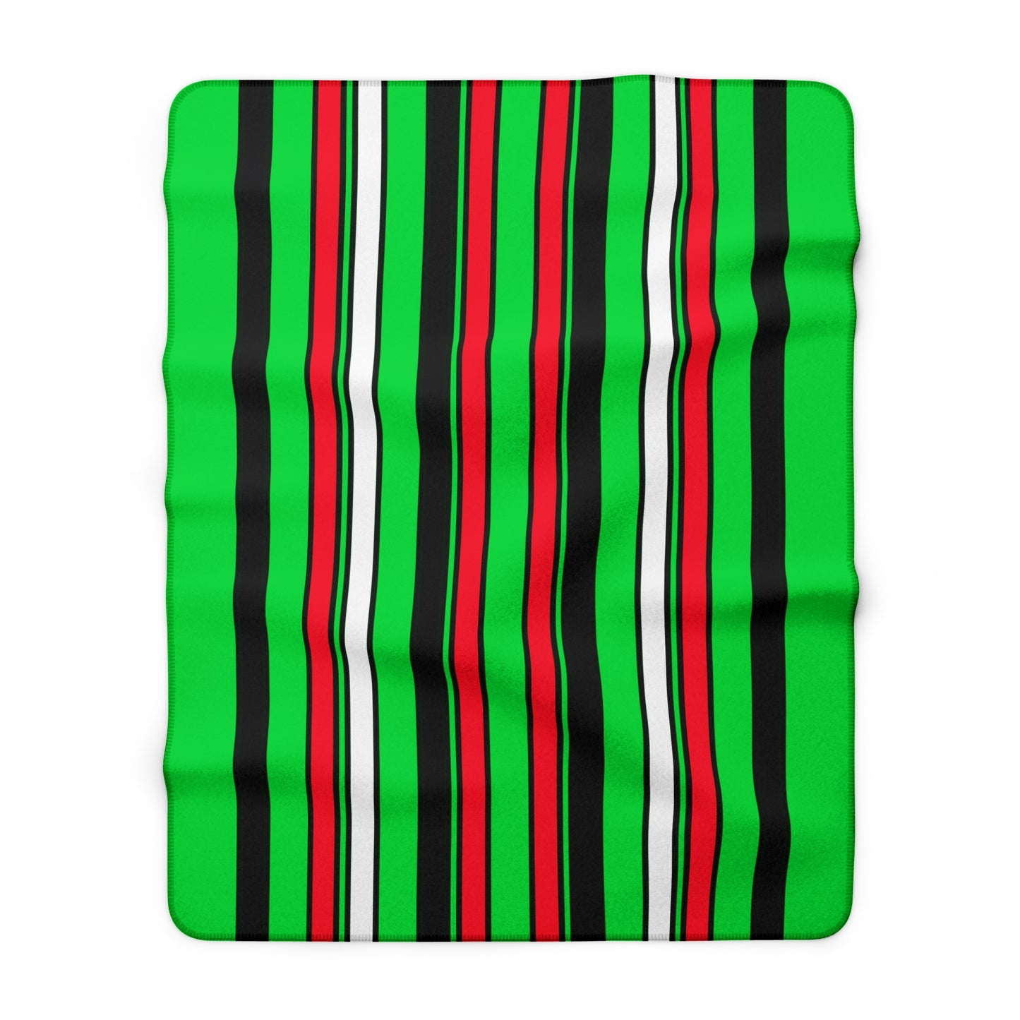 Kuwait Retro Stripes Blanket Throw