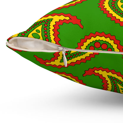 Benin Retro Paisley Cushion Pillow