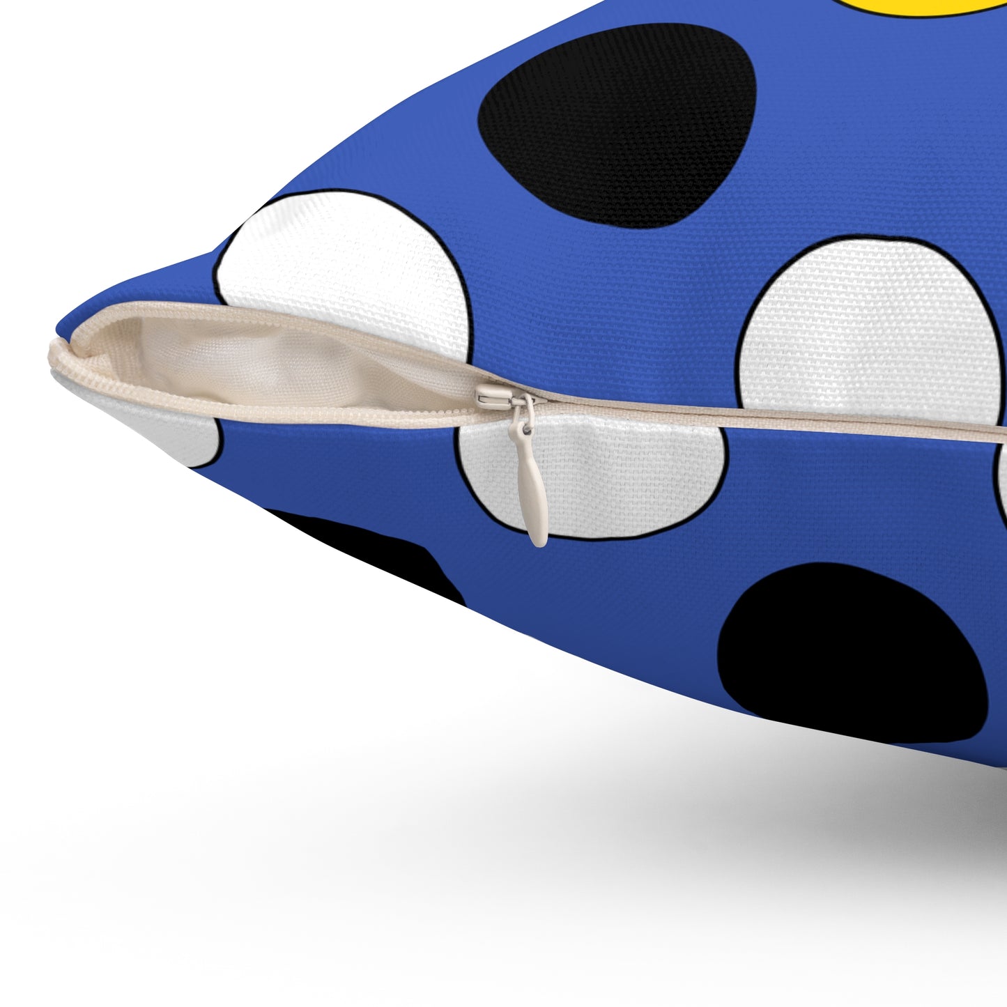Eswatini Retro Polka Dots Cushion Pillow