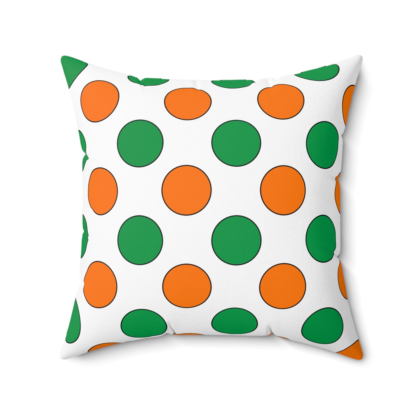 Ireland Retro Polka Dots Cushion Pillow
