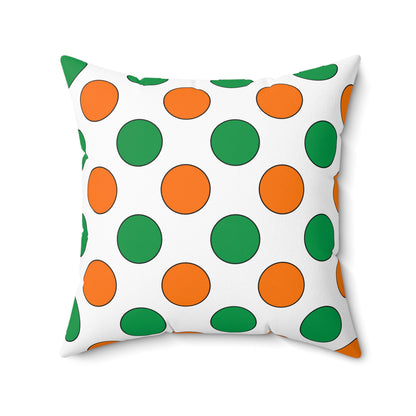 Ireland Retro Polka Dots Cushion Pillow