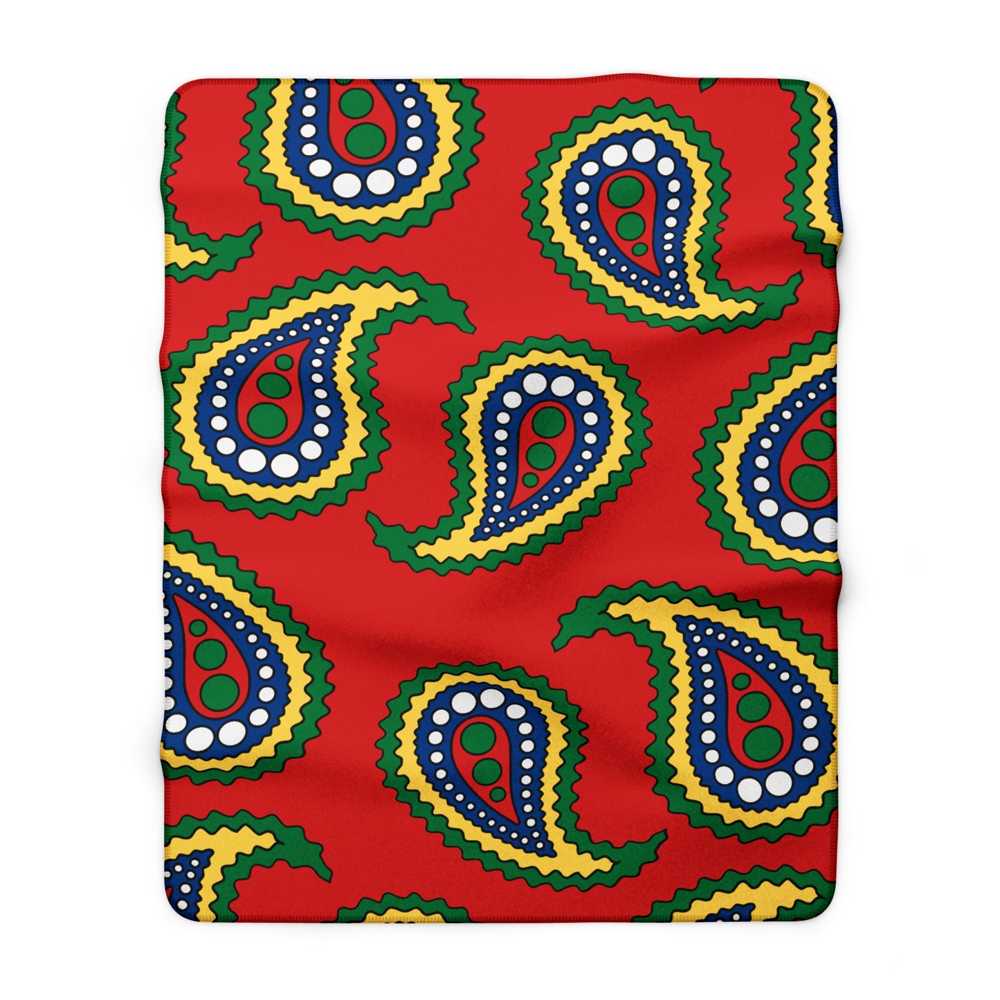 Seychelles Retro Paisley Blanket Throw