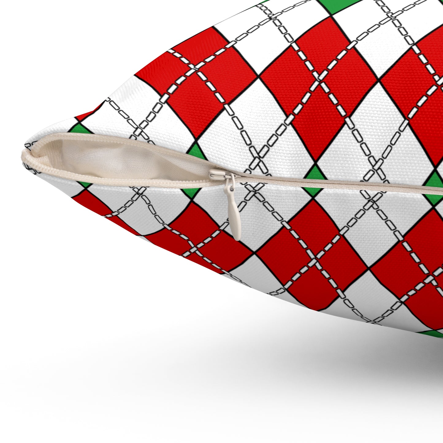 Iran Retro Argyle Cushion Pillow