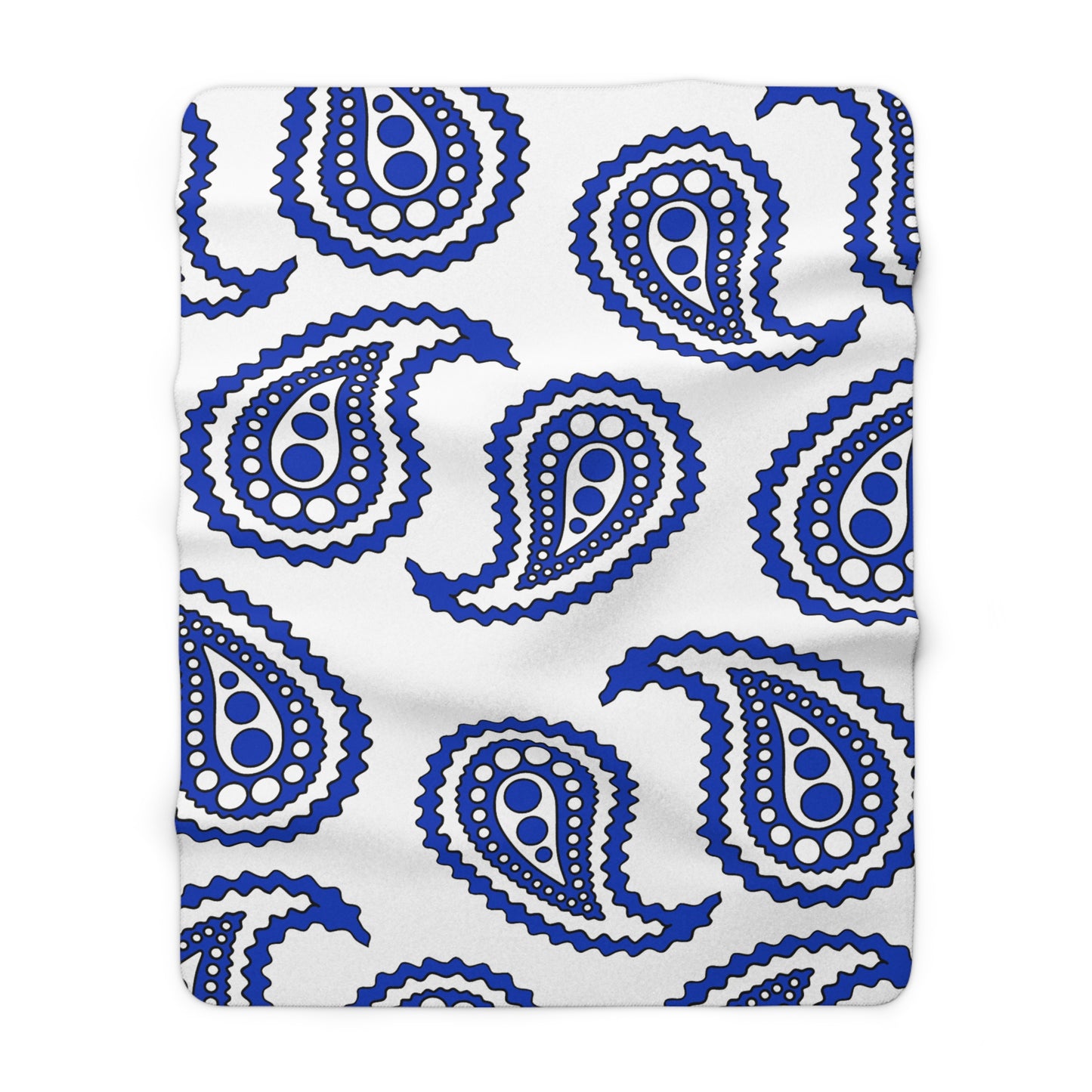Israel Retro Paisley Blanket Throw