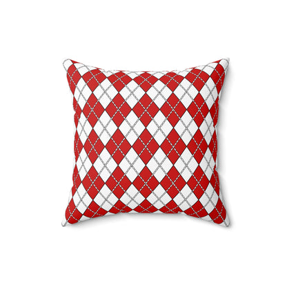 Northern Ireland Retro Argyle Cushion Pillow