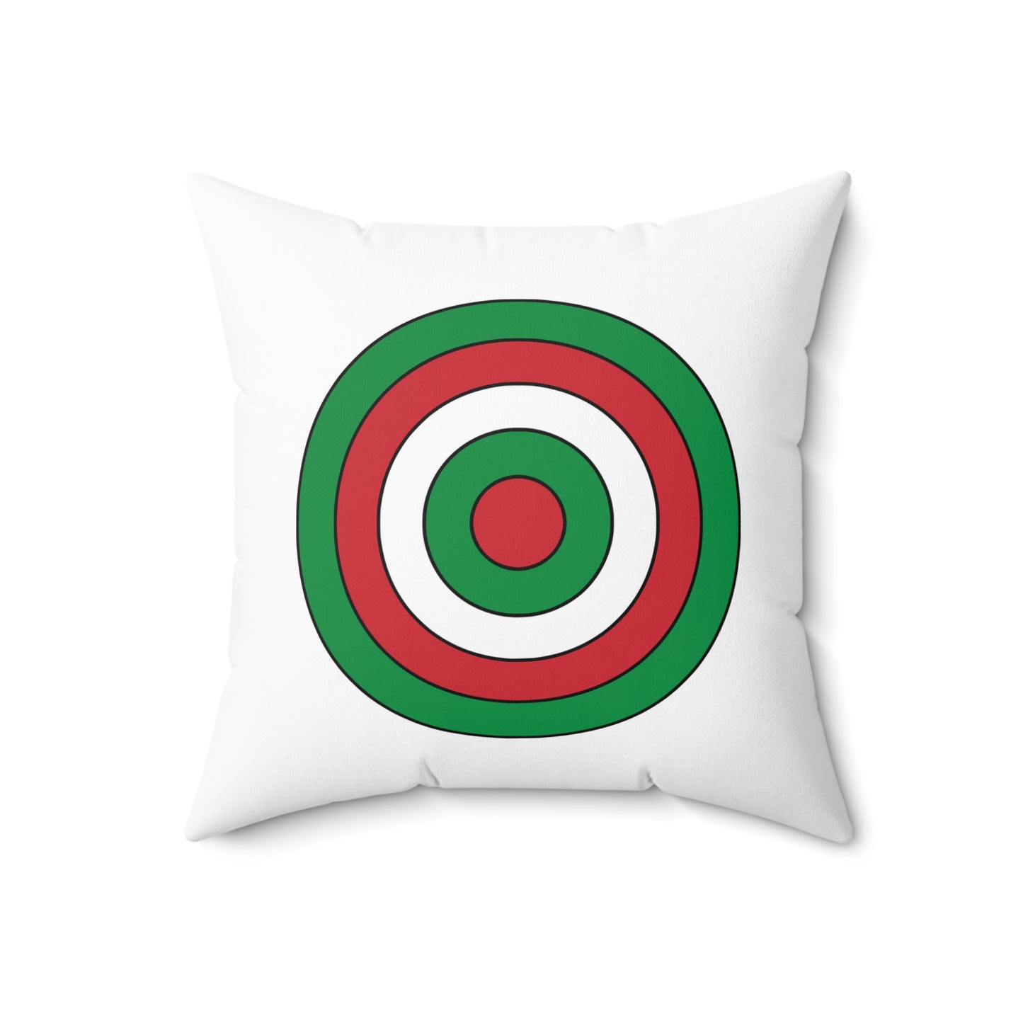Italy Retro Target Cushion Pillow