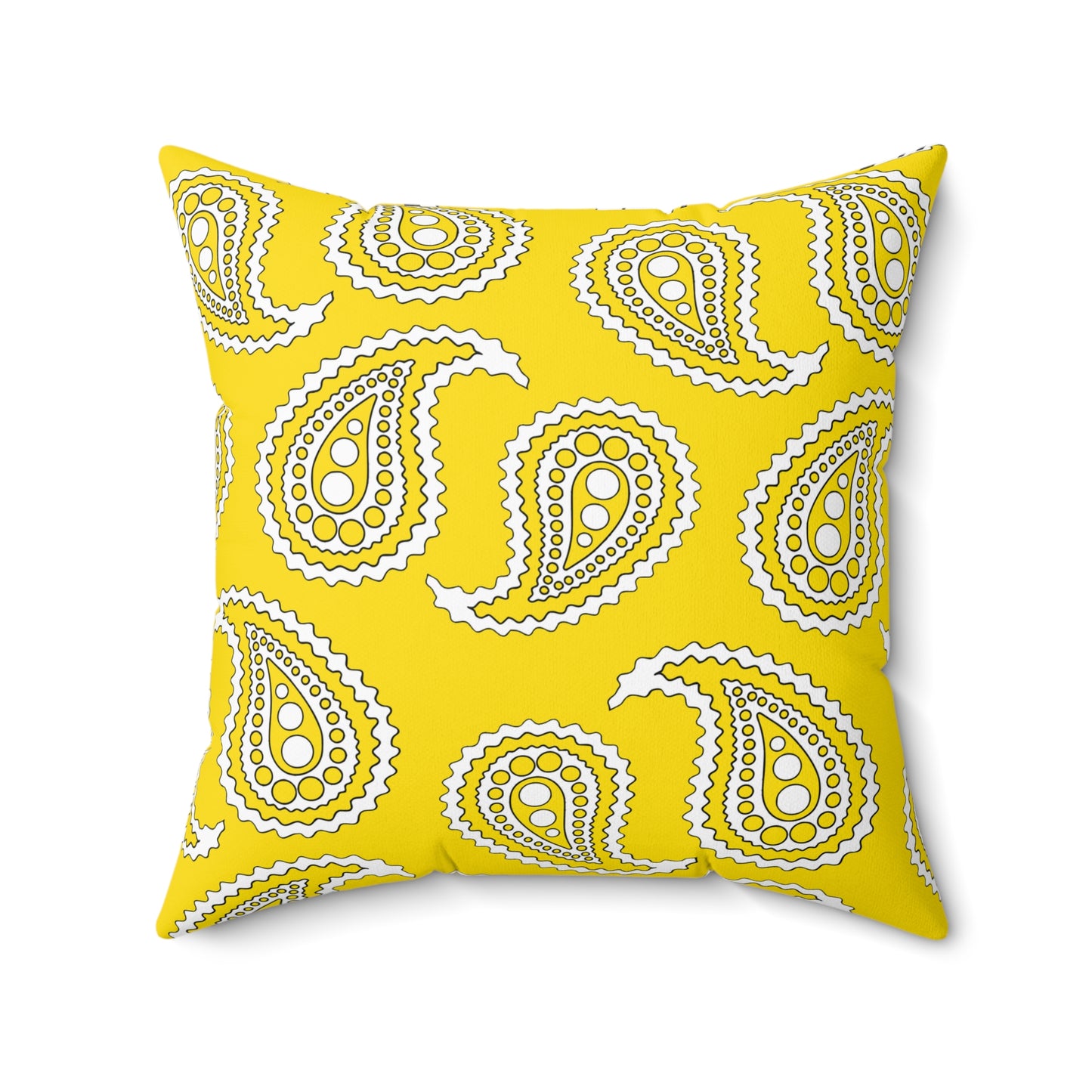 Vatican City Retro Paisley Cushion Pillow