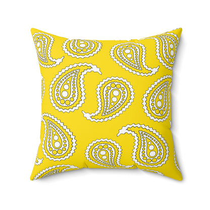 Vatican City Retro Paisley Cushion Pillow