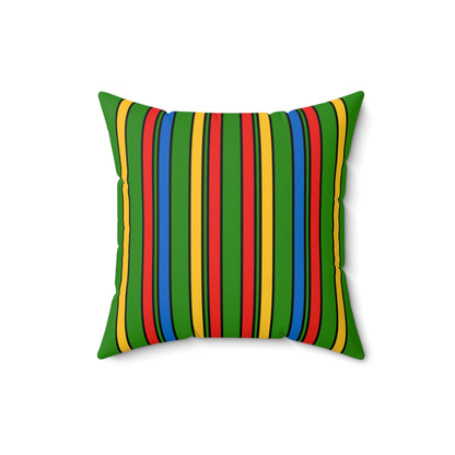 Ethiopia Retro Stripes Cushion Pillow