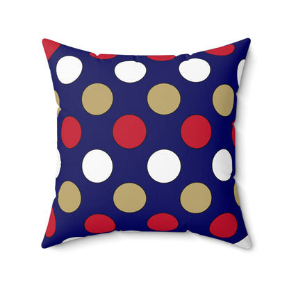 Saint Helena Retro Polka Dots Cushion Pillow