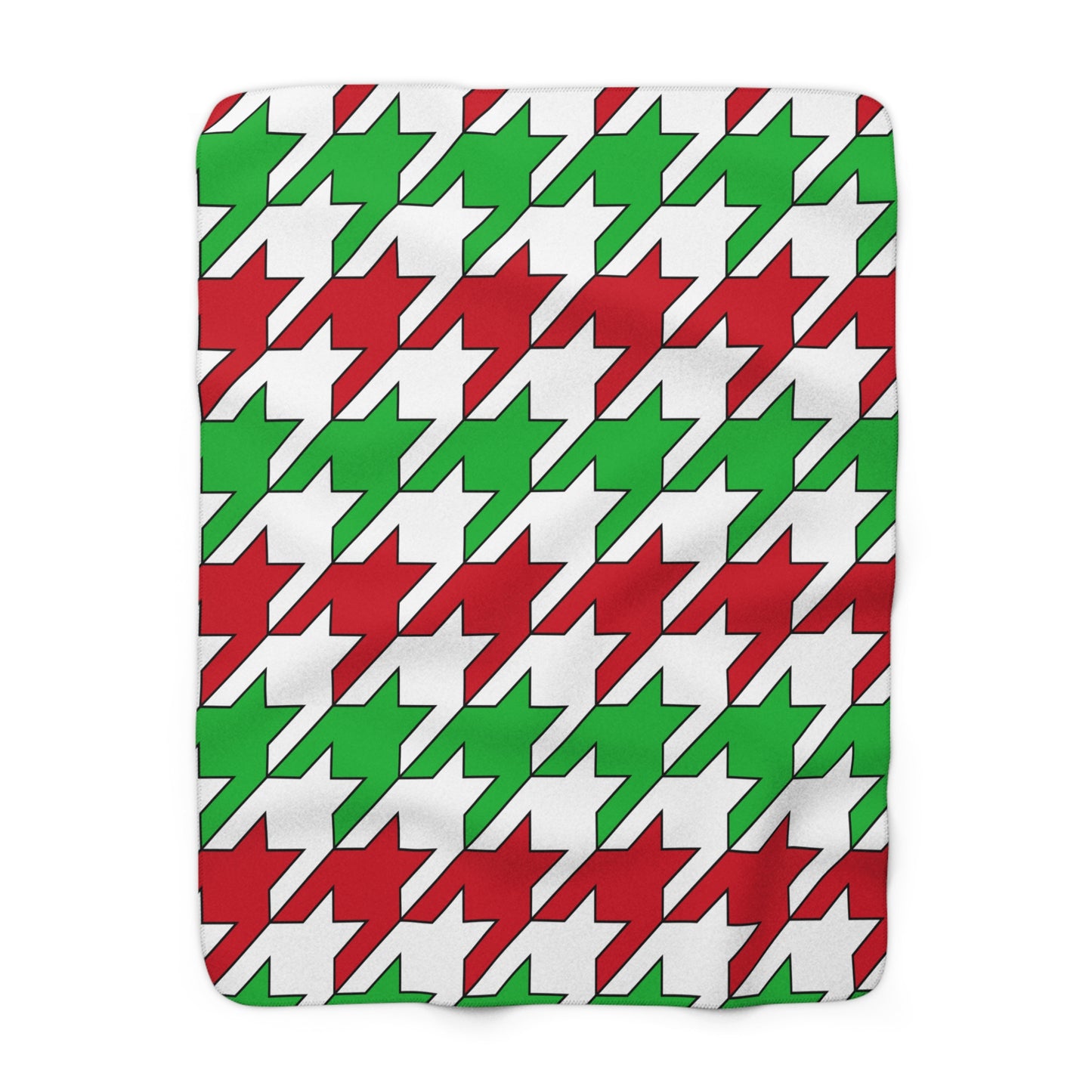 Burundi Retro Houndstooth Blanket Throw