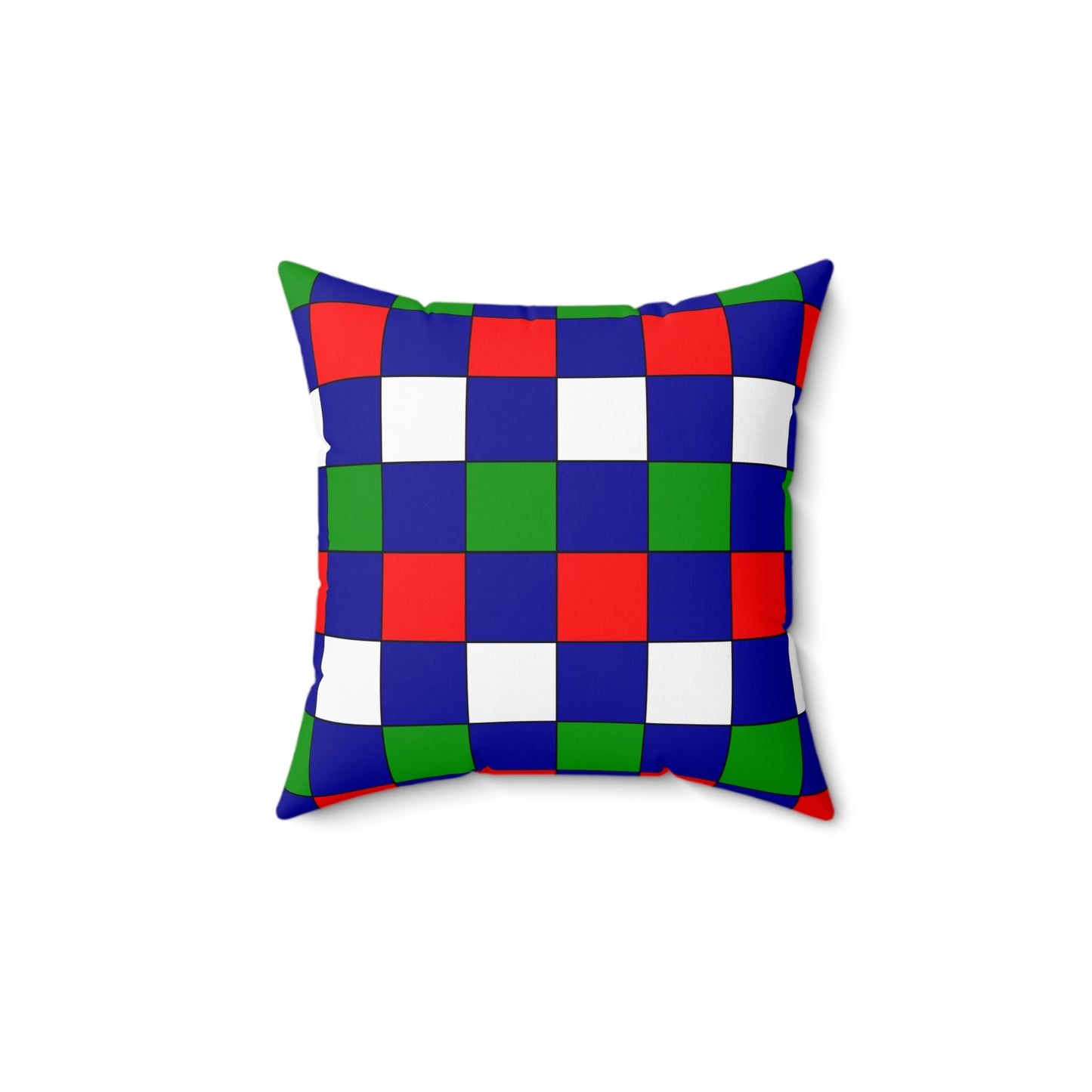 Gambia Retro Check Cushion Pillow