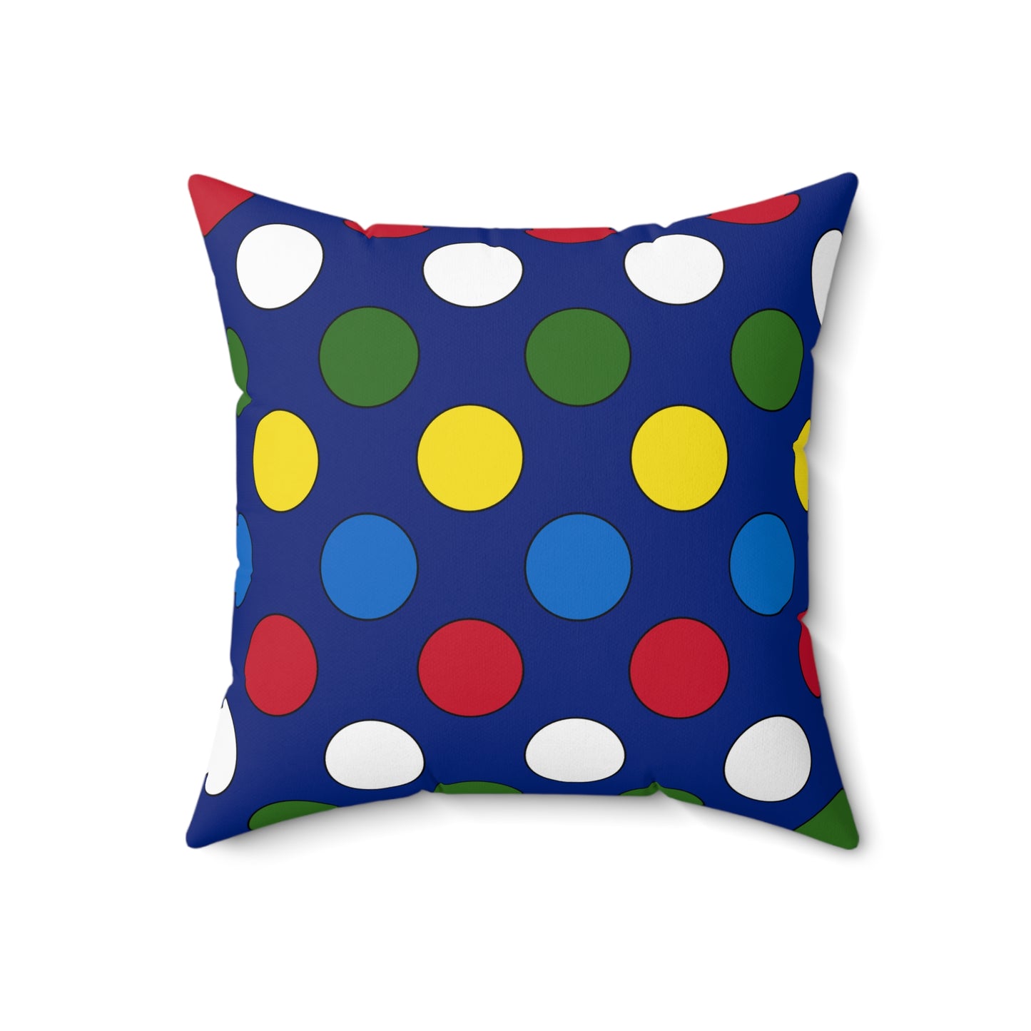 Pitcairn Retro Polka Dots Cushion Pillow
