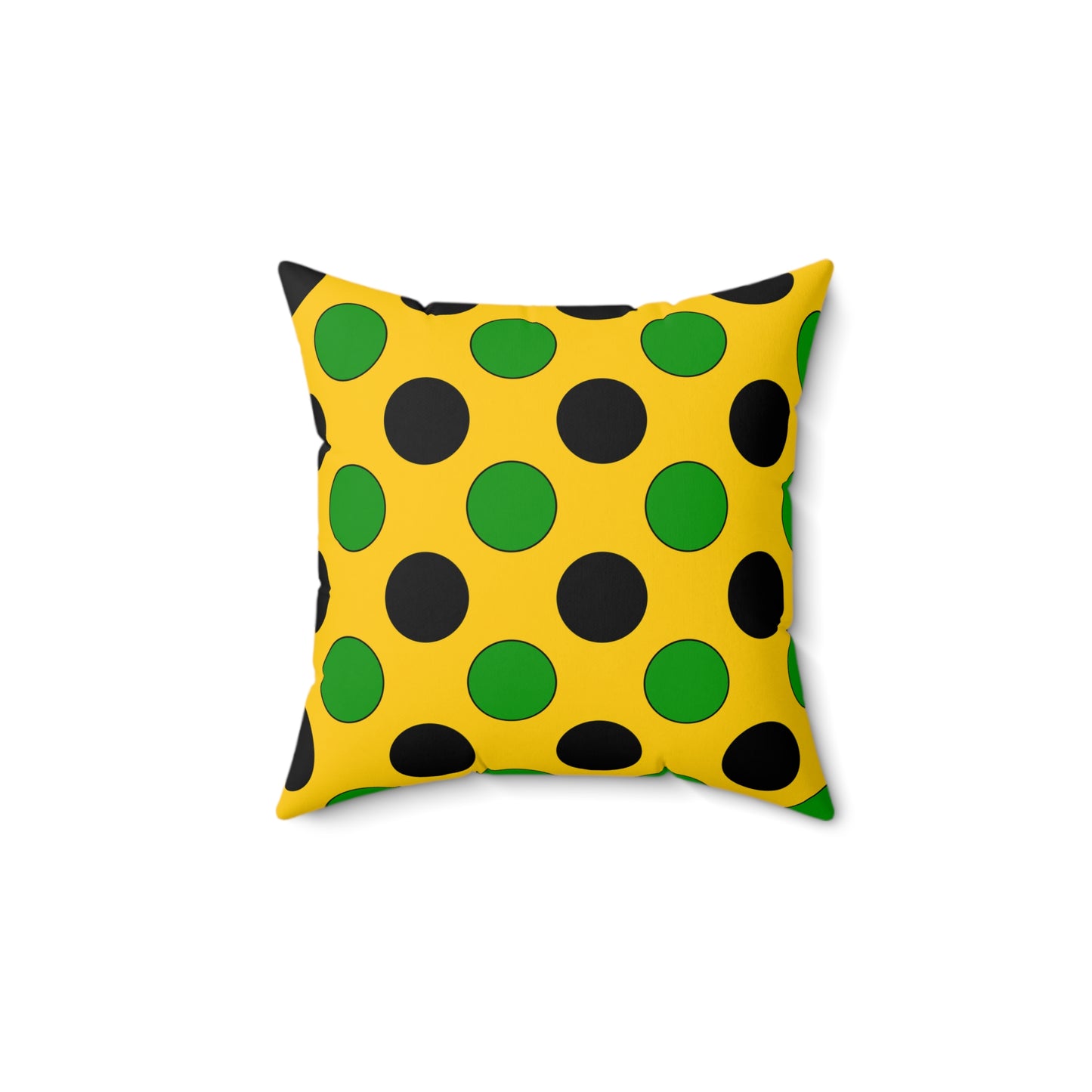 Jamaica Retro Polka Dots Cushion Pillow
