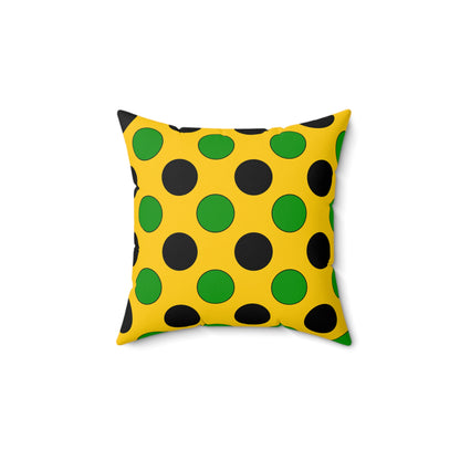 Jamaica Retro Polka Dots Cushion Pillow