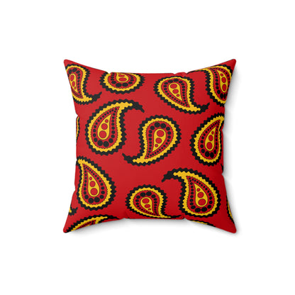 Timor Leste Retro Paisley Cushion Pillow
