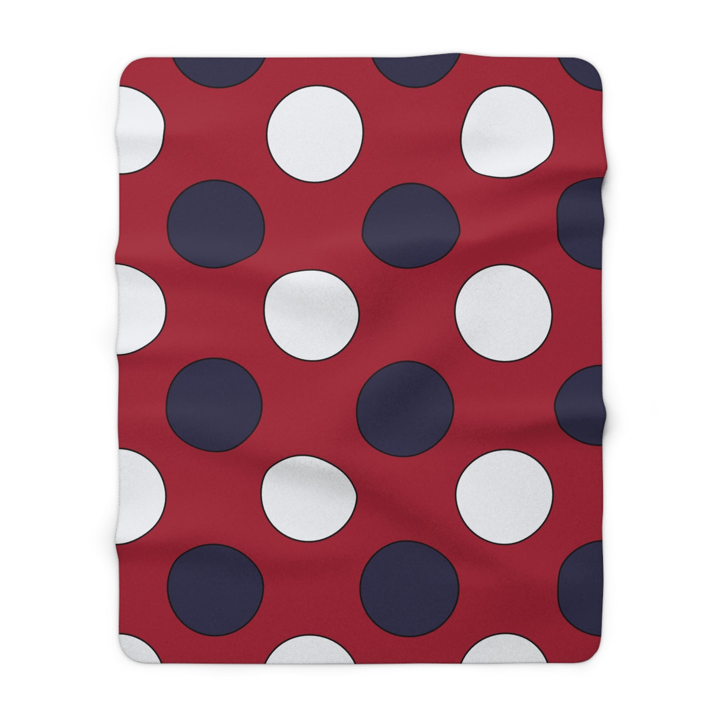 Thailand Retro Polka Dots Blanket Throw