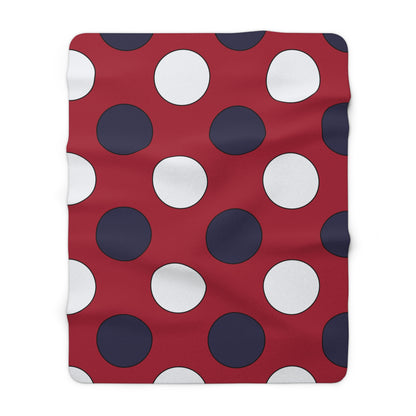 Thailand Retro Polka Dots Blanket Throw