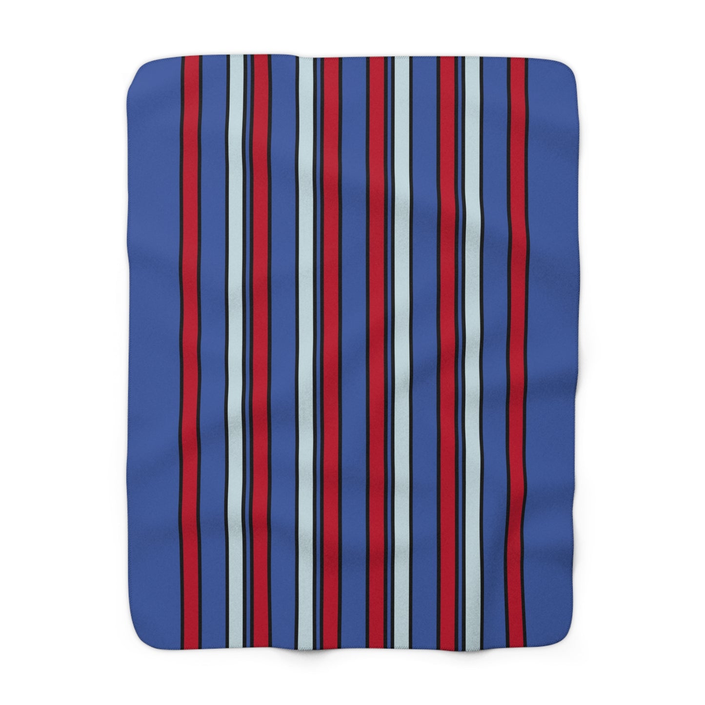 Guam Retro Stripes Blanket Throw